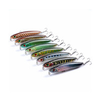 DZ 9.6cm Poppers Fishing Lure Surface Tackle Fresh Saltwater 8 Pack