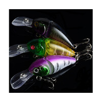 DZ 8.5cm Crank Bait Fishing Lure Surface Tackle Saltwater 3 Pack