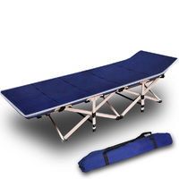 Bargene Navy Single Folding Mattress Stretcher