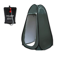 Bargene Green Pop Up Portable Shower /Toilet/ Privacy Room with Shower Bag