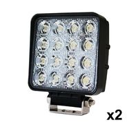 DZ 110mm LED Flood Lamps, Set of Two