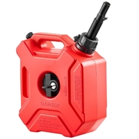 VEVOR 5L Fuel Container with Spout and Lockable Lid