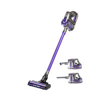 Devanti Handheld Vacuum Cleaner Cordless Roller Brush Head 150W Purple