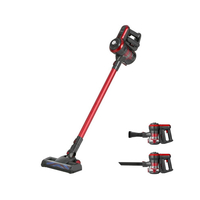 Devanti Handheld Vacuum Cleaner Brushless Cordless 250W Red
