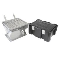 Box Braai/BBQ Grill & Wolf Pack Pro Kit - by Front Runner