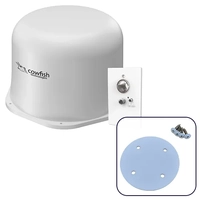 Cowfish VanTenna Premium Antenna Package with 12V TV Wall Plate and 10m Cable