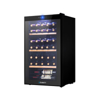 Devanti Wine Cooler Fridge 34 Bottles