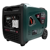 Welling & Crossley 6000W Smart Silent Inverter Petrol Generator with Electric + 2 Wire Start