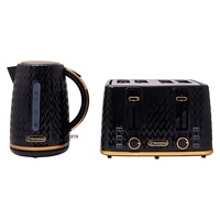 Westinghouse Black Gold 1.7 Litre Kettle & Toaster Pack