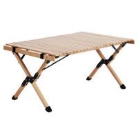 Gardeon Wooden Egg Roll Picnic Table 90CM
