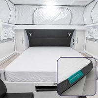 Dreamer RV Caravan Queen Square Mattress Topper and Protector