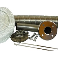Wallas Marine 2m Non Coaxial Exhaust Kit – Hull Fitting Required for 85NDT