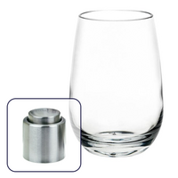 D-Still 480ml Stemless Polycarbonate Wine Glass, Set of 4