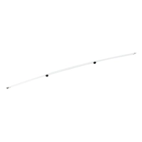 Xtend White 2 x 3 Piece Curved Roof Rafter (CRR)