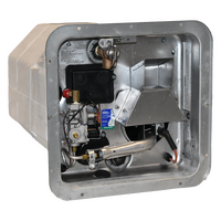 Suburban 20.3 Litre Hot Water System (SW6DERA) 12V, 240V & Gas with Black Door