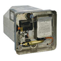 Suburban 15.1 Litre Hot Water System (SW4DEA) 12V, 240V & Gas with White Door