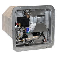 Suburban 15.1 Litre Hot Water System (SW4DERA) 12V, 240V & Gas with Black Door