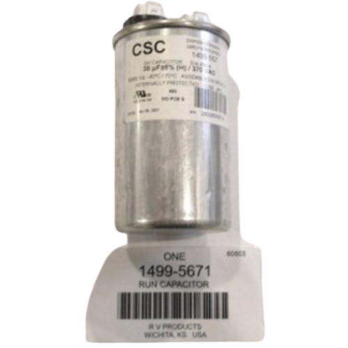 Coleman Air Conditioner Run Capacitor 1499-5671 (Fits 67/ 7632896/ 7632B897/ and more)