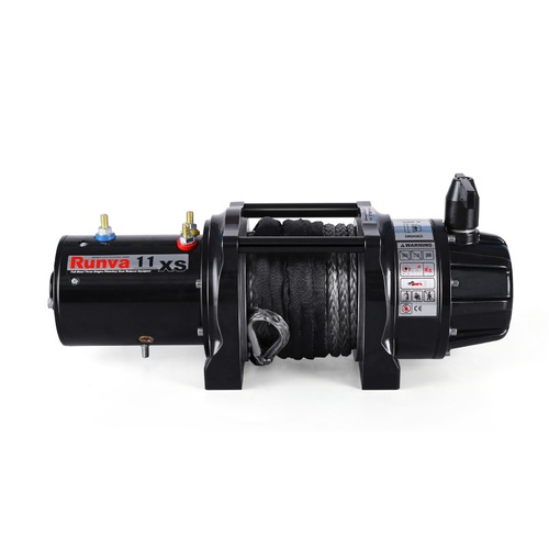 Runva 11XS Premium 12V Winch with Synthetic Rope