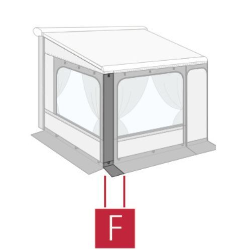 Fiamma Privacy Room - F. Attachment - Front Panel 20 (F65/F80)