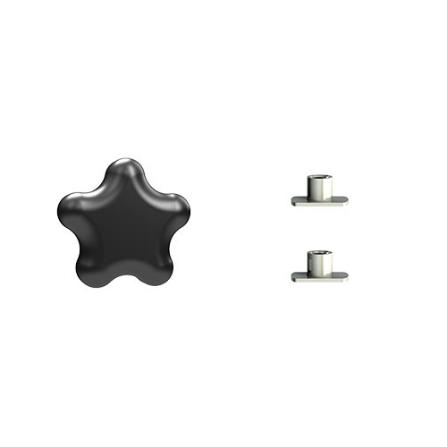 CAREFREE BLACK KNOB w/ NUTSERT for RAFTER VI. R00486