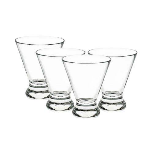 D-Still 260ml Polycarbonate Cosmopolitan Glass, Set of 4