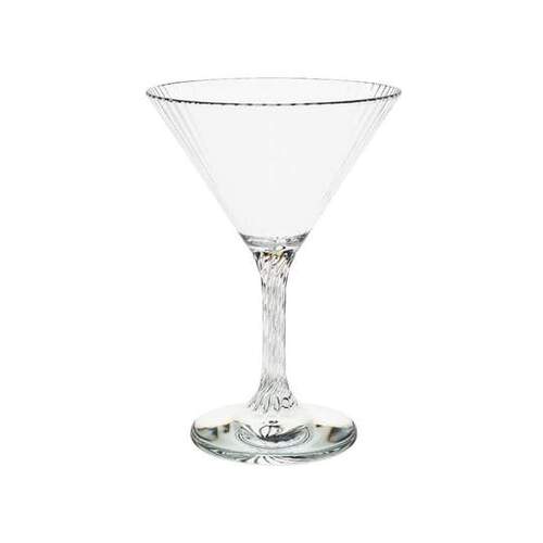 D-Still 270ml Polycarbonate Noble Martini Glass, Set of 4