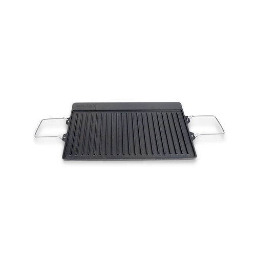 Aussie Traveller Cast Iron 2 Burner BBQ Plate