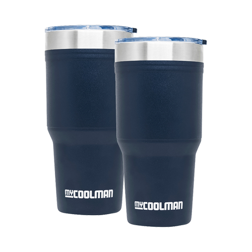 myCOOLMAN 2 x Thermal 887ml Stainless Steel Tumbler Pack