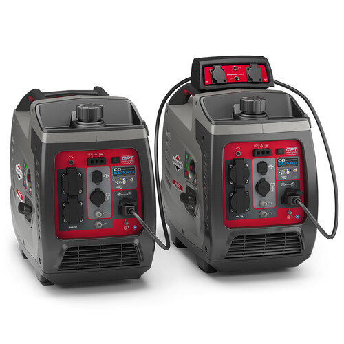 2 x Briggs & Stratton 2400w Inverter Generators with Parallel Kit - Combined 3300 Watts