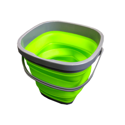 COLLAPSIBLE 10L BUCKET GREEN. RCBUK002