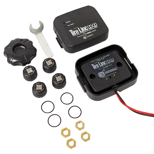LCI Lippert TIRE LINC 2.0 AU Bluetooth TPMS Kit, 4 Sensors