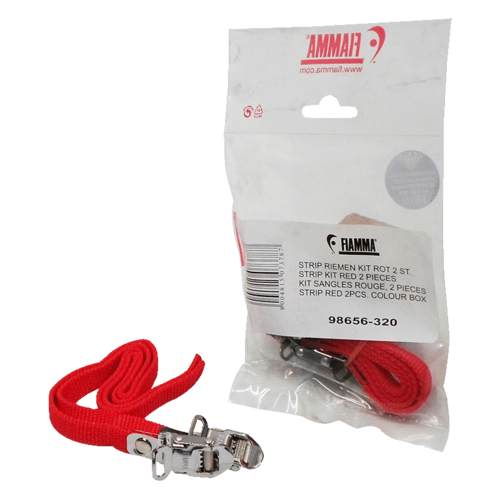 FIAMMA CARRY BIKE 2PCE RED STD STRIP KIT. 98656-320