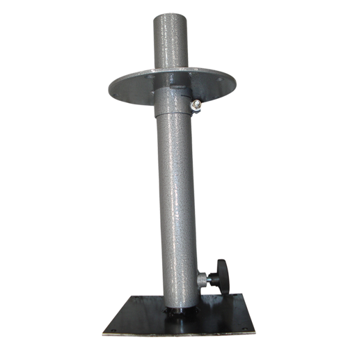 EAZY-LIFT TABLE LEG WITH ROUND PLATE. 5-EL