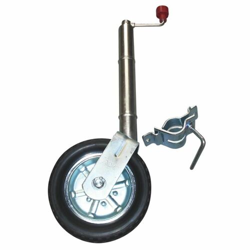 ALKO 10" Solid Tyre Jockey Wheel with Clamp. 623650