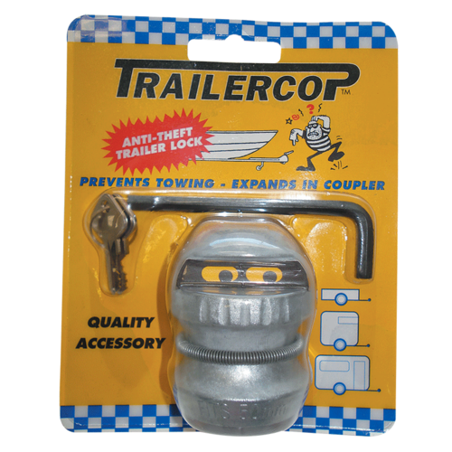 TRAILER COP ANTI-THEFT BALL TYPE COUPLING LOCK