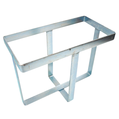 ZINC PLATED WELD ON JERRY CAN HOLDER 370MM x 180MM x 295MM. JCHD-MTSP