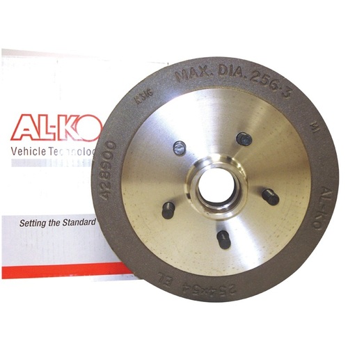 ALKO 10" x 2-1/4" Ford Stud Pat Elect Hub Drum Mach 4 Slimline. 438209