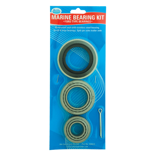 MARINE BEARING KIT T/S FORD TYPE BEARINGS 4 PRT BLISTER PK. MBK35