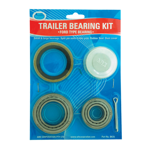 TRAILER BEARING KIT T/S FORD TYPE BEARINGS BLISTER PK. BK35