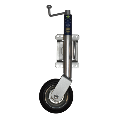 COAST 8" Jockey Wheel (750lbs) + Swivel Clamp. BD-03G1