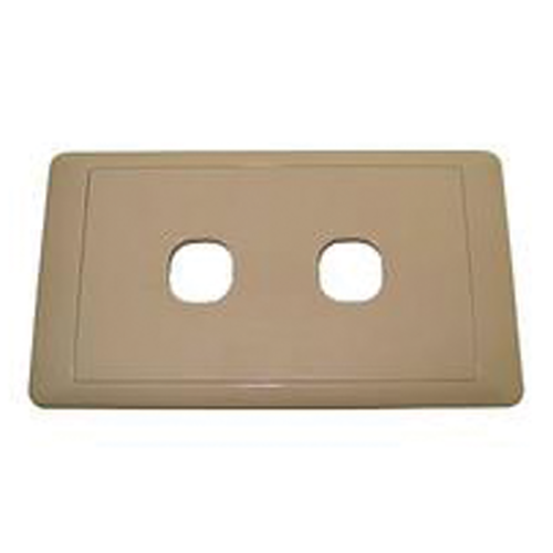 CMS SWITCH PLATE DOUBLE BEIGE. JSW2BG