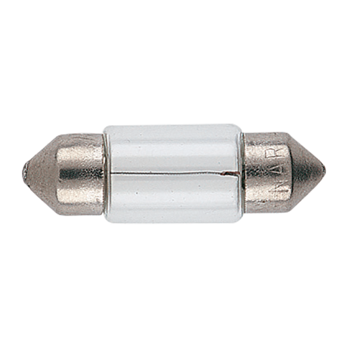 FESTOON GLOBE 12V 10WATT 10MMx31MM 10 PACK. 47269