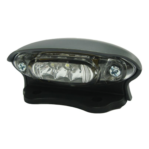 COAST LED LICENSE PLATE LAMP BLACK. 26256CK-G