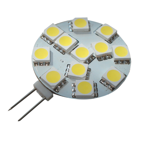 LED G4 12 Replacement Bulb. Side Pin Cool White. 12 VOLT. 0211311C