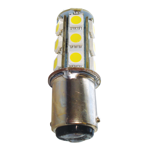 LED 1157 BA15D REPLACEMENT BULB. DOUBLE CONTACT. COOL WHITE. 0312213C