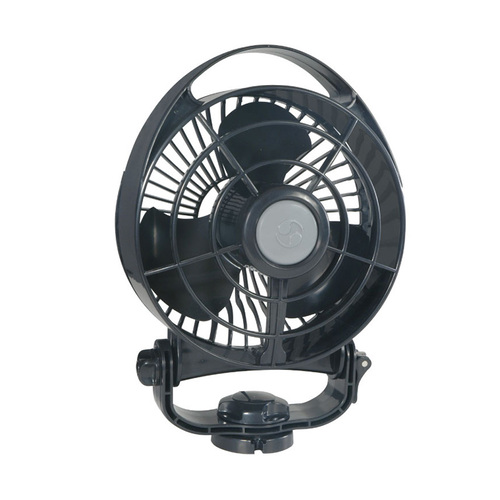 CAFRAMO Bora 12V Black 6" Fan w/ 3 Speed. 748CABBX