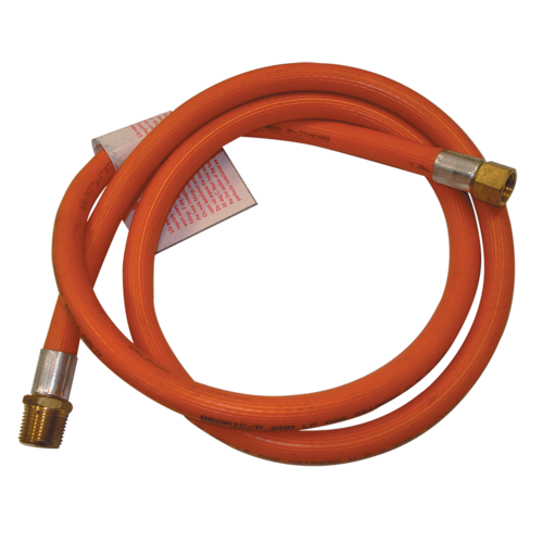 GAS HOSE 3/8" BSPM x 1/4" BSPF x 1200MM. 6HBB1200