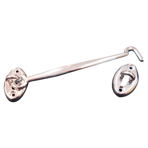 Cabin Hook Chrome 150mm & Eyelet. 142BULKCP