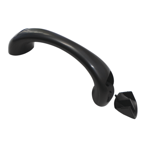 BLACK PLASTIC GRAB HANDLE. XJ9HANDLE08